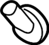 Drain Hose Grommet 6R0-877-345 - View 2