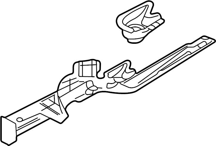 Side Rail Assembly 1J0-803-091-P - View 3