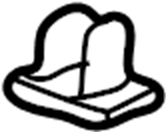 Rear Body Panel Trim Panel Clip 6K0-867-838