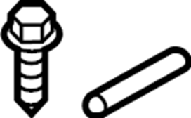 Air Deflector Hardware Kit 5G9-898-671 - View 2