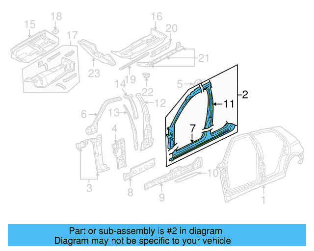 Uniside Assembly 1J3-809-606-H - View 4