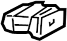 Parking Aid Switch 7L6-919-281-A-3X1 - View 2