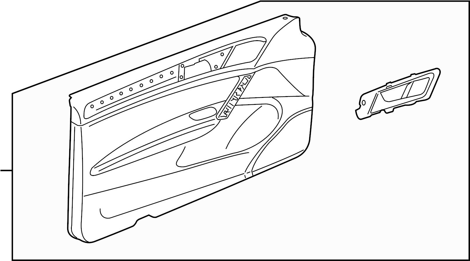 Door Trim Panel 5GM-867-011-AG-DHN - View 2