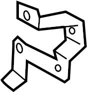 Suction Hose Bracket 1C0-422-162-B - View 4