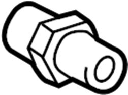 Overslam Bumper 6Q6-827-499-E - View 2