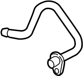 Turbocharger Coolant Line 06K-121-492-M - View 4