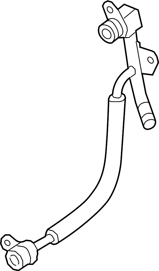 Turbocharger Coolant Line 06K-121-497-AQ - View 12