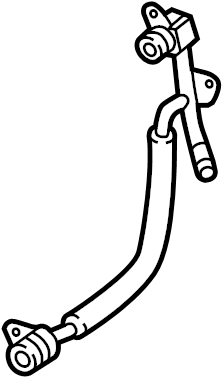 Turbocharger Coolant Line 06K-121-497-AQ - View 6