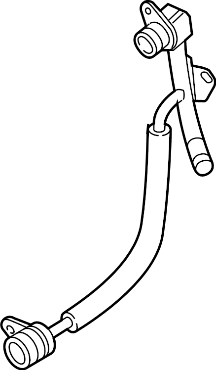 Turbocharger Coolant Line 06K-121-497-AQ - View 3