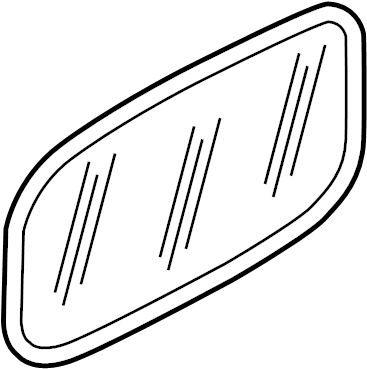 Mirror Glass 7L6-857-522-L - View 2