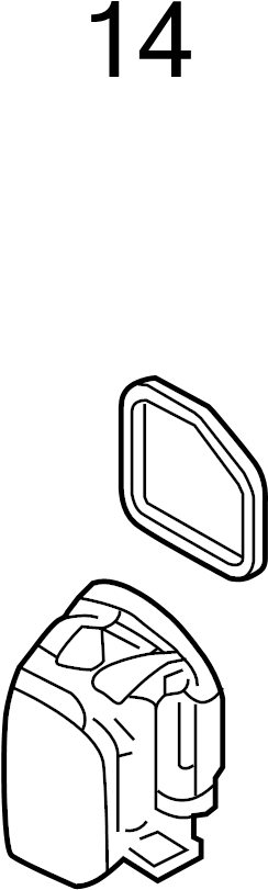 Intake Duct Gasket 7L0-819-143-B