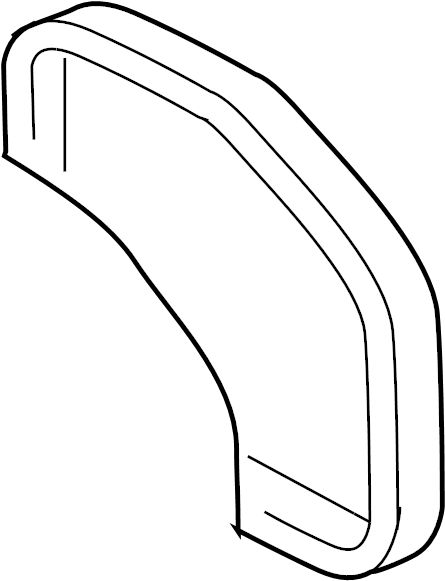 Intake Duct Gasket 7L0-819-143-B - View 3
