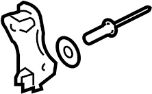 Condenser Bracket 7L0-498-849 - View 3