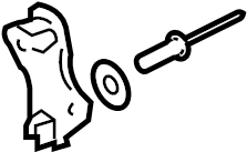 Condenser Bracket 7L0-498-849