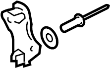 Condenser Bracket 7L0-498-849 - View 2