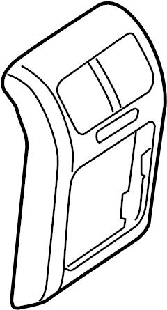 Console Trim Panel 1K0-863-289-C-95T - View 9