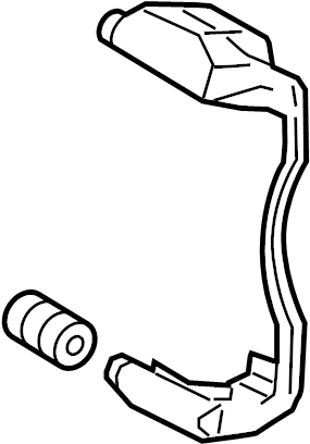 Caliper Mount 5Q0-615-126-A - View 6