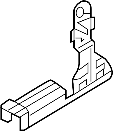 Control Module Bracket 3AA-907-538 - View 2