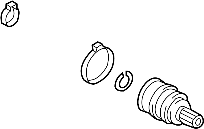 Outer Joint Assembly 7N0-498-099-C