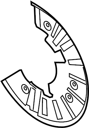 Splash Shield 7L0-615-311-B - View 6