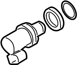 Power Brake Booster Vacuum Sensor 7M3-927-810 - View 3