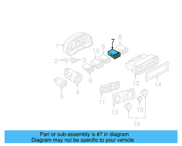 Switch 1J0-959-621-D-01C - View 5