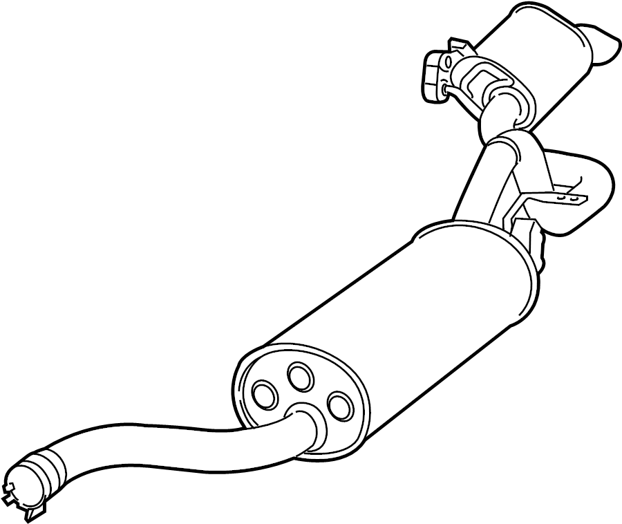 Muffler & Pipe 7B0253609F - View 2