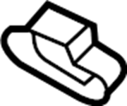 Outer Grille Cap 7P6-854-375-B-9B9 - View 2