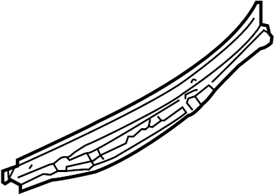 Quarter Panel Gutter 1Y0-809-889-B - View 3