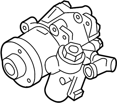 Power Steering Pump 8D0-145-156-TX - View 2