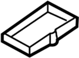 Side Trim Panel Strap 1K9860273A - View 6