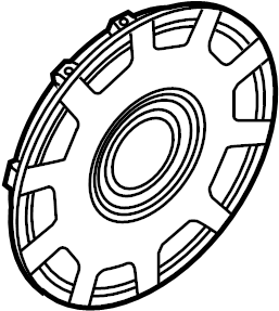 Wheel Cover 1J0-601-147-N-GJW - View 2