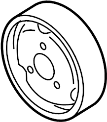 Pump Pulley 021-121-031-D - View 2
