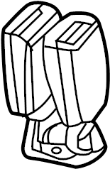 Buckle 5C5-857-739-B-QVZ - View 2