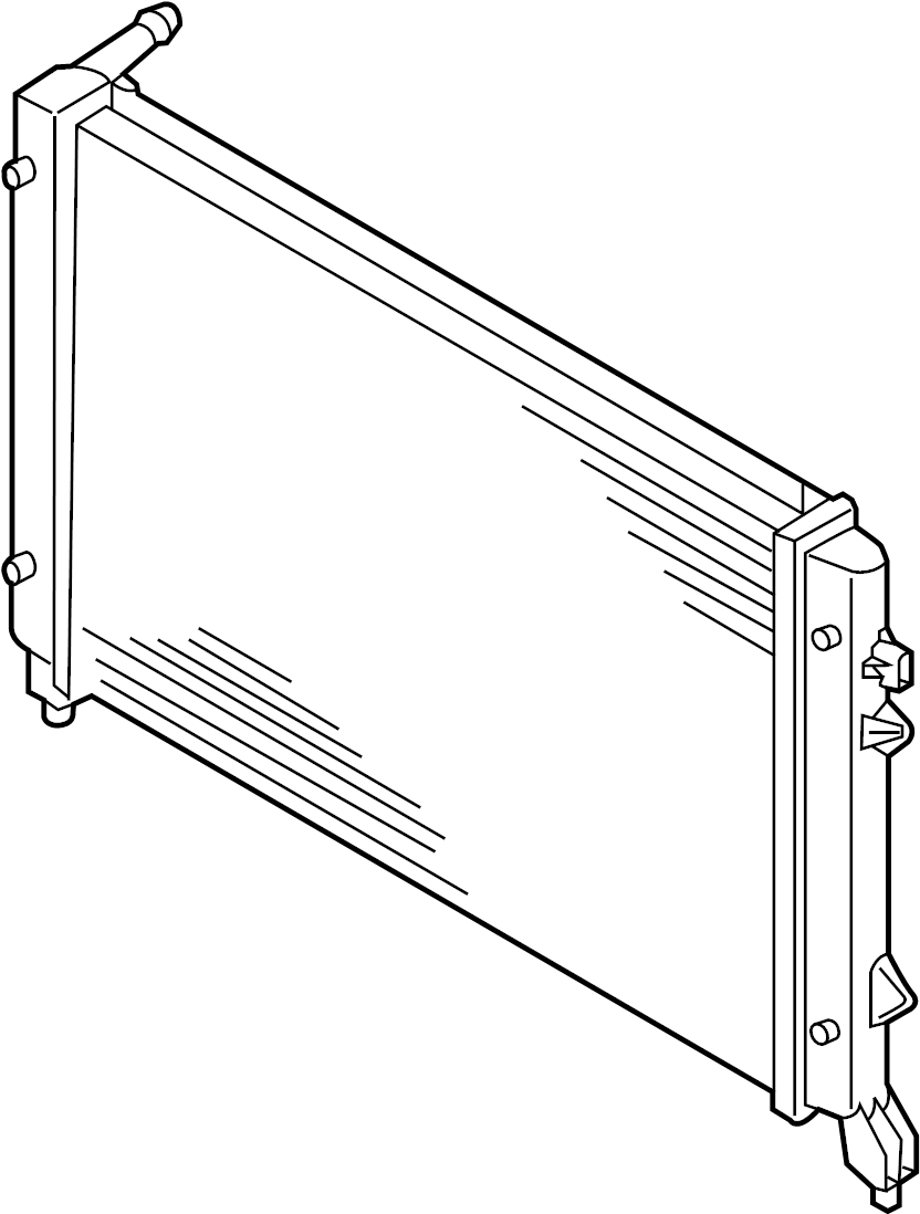 Radiator 1K0-121-253-BL