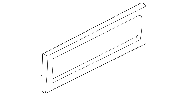 Heater Control Bezel 1J0-907-047-M-1QA