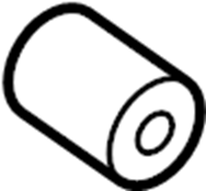 Wheel Opening Molding Clip 191-853-585-A - View 6