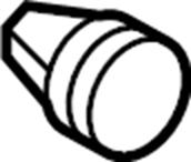 Wheel Opening Molding Clip 191-853-585-A