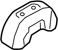 Bracket Cover 5Q0-501-476 - View 2