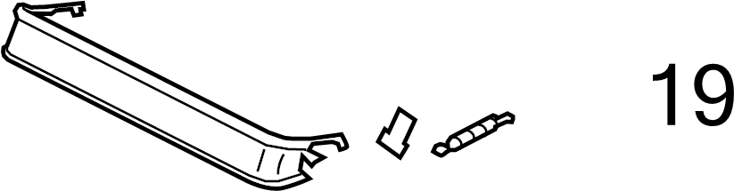 Air Deflector Mount Kit 7P0-898-671 - View 2