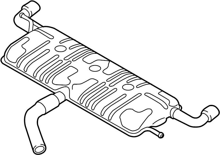 Rear Muffler 5C3-253-609-G