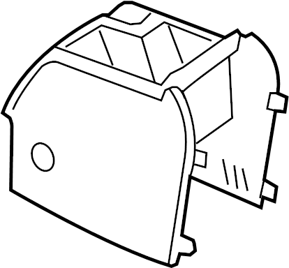 Rear Console 1Q0-863-323-J-82V - View 2