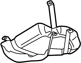 Fuel Tank Skid Plate 7L0-201-974-B