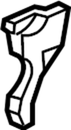 Bracket End Cap 5C6-885-663-A-82V - View 3