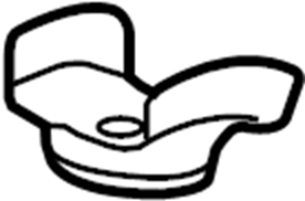 Front Retainer 3C0-803-128 - View 2