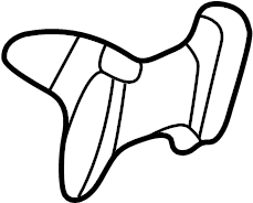 Rocker Molding Clip 3B0-853-576 - View 6