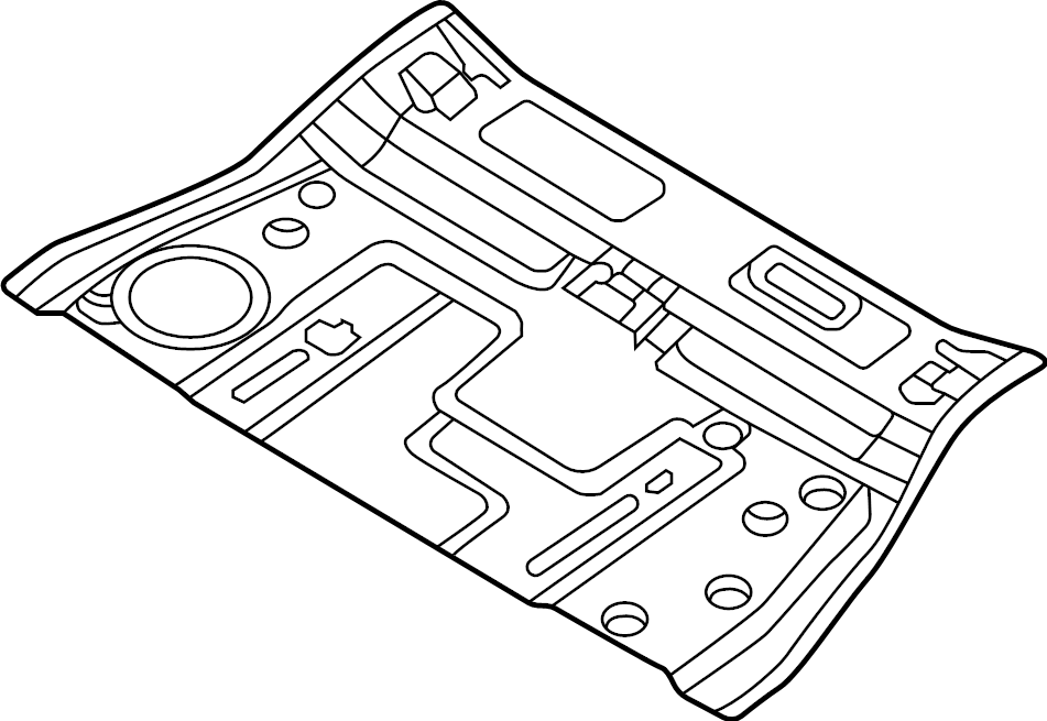 Center Floor Pan 3QF-813-115