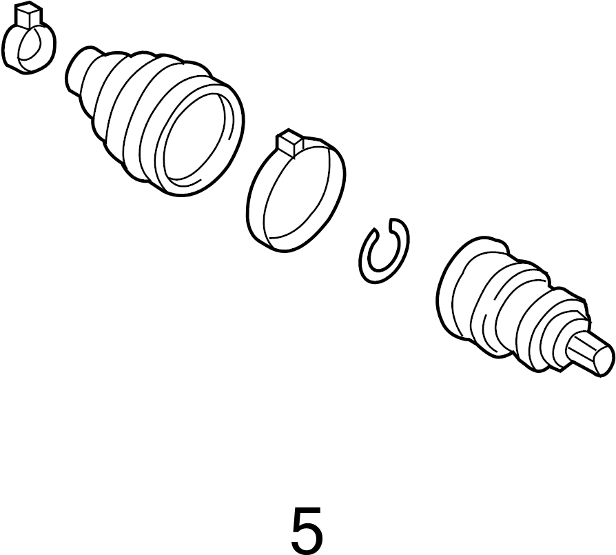 Outer Boot 8J0-498-203 - View 2