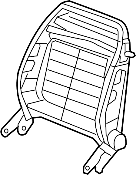 Seat Back Frame 1C0-881-045-P