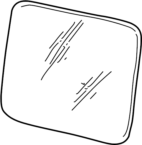 Rear Glass 703-845-331-J
